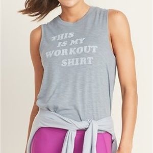 NWT Old Navy Active Performance Swing Tank, Go-Dry